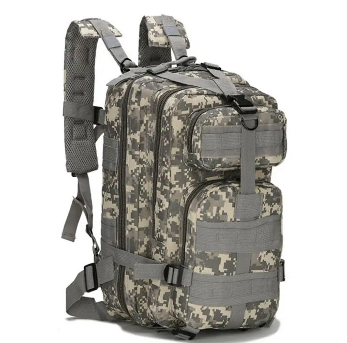 Mochila Militar de Viaje 30L: Compacta y Resistente